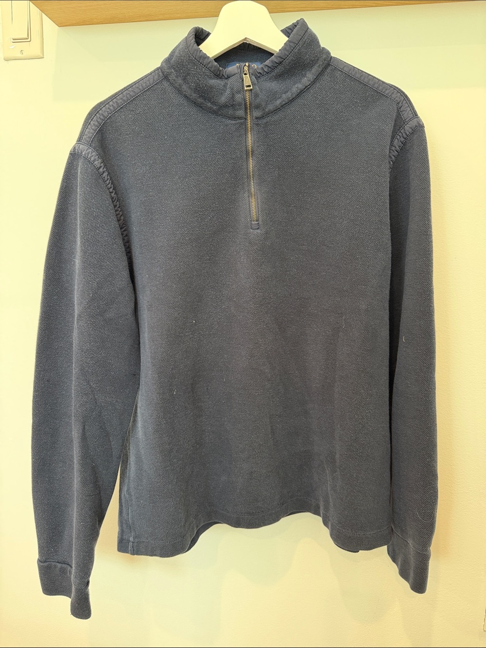 Polo by Ralph Lauren Navy Half-Zip Sweatshirt